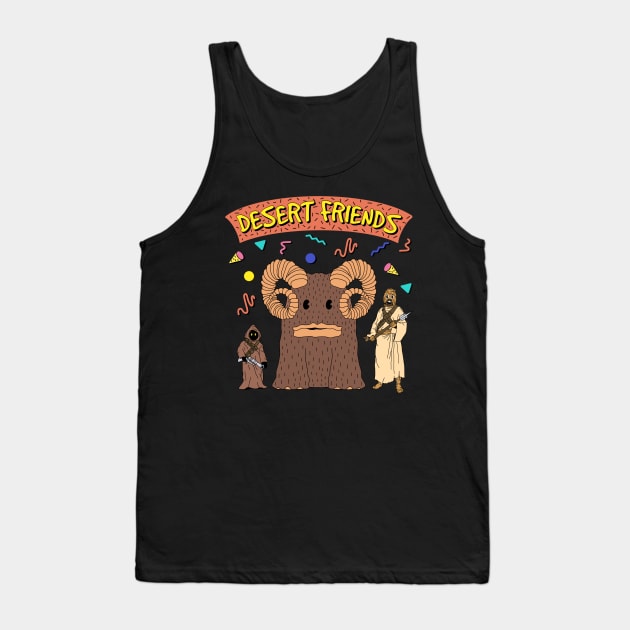 Desert Friends Tank Top by Milasneeze